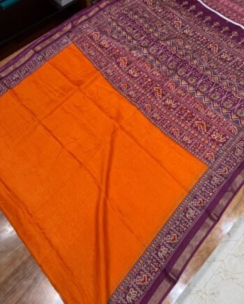 Patola Mul Cotton Saree - 6