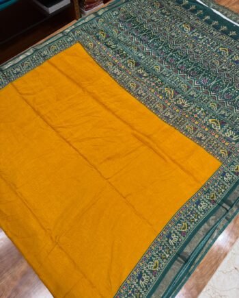 Patola Mul Cotton Saree - 5
