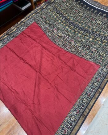Patola Mul Cotton Saree - 1