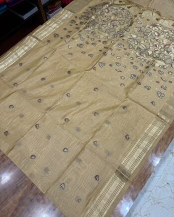Premium Muga Cotton Saree - 5