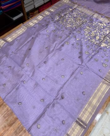 Premium Muga Cotton Saree - 1