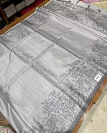 Allover Butta Printed Tussar Saree - Offer Price - 24