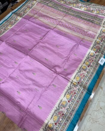 Allover Butta Printed Tussar Saree - Offer Price - 7
