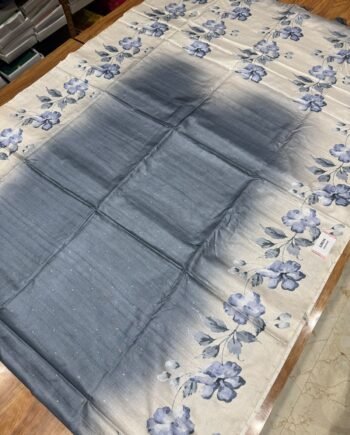 Allover Butta Printed Tussar Saree - Offer Price - 11