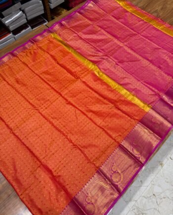 Embose Semi Silk Saree - 6