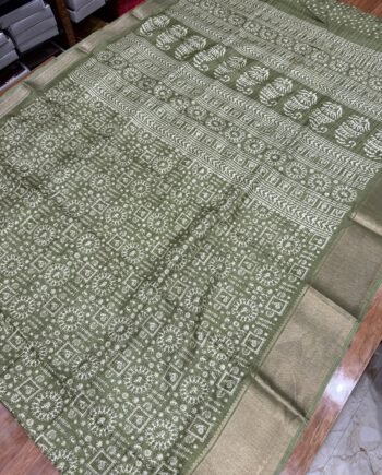 Warli Binny Semi Silk Saree - Sequence Work Allover - 5