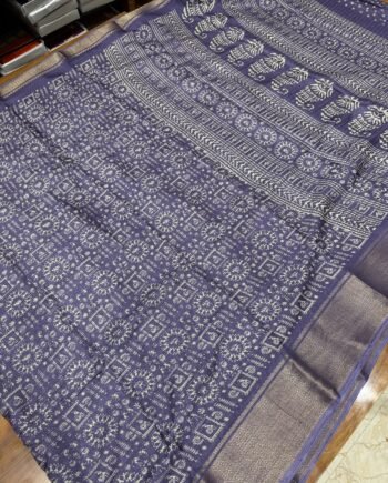 Warli Binny Semi Silk Saree - Sequence Work Allover - 3