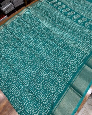 Warli Binny Semi Silk Saree - Sequence Work Allover - 2