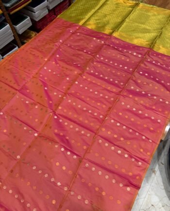 1000 Butta Semi Soft Silk Saree - 1