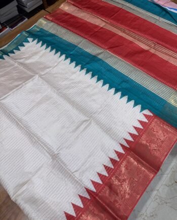 Ganga Jamuna Binny Semi Silk Saree - 7