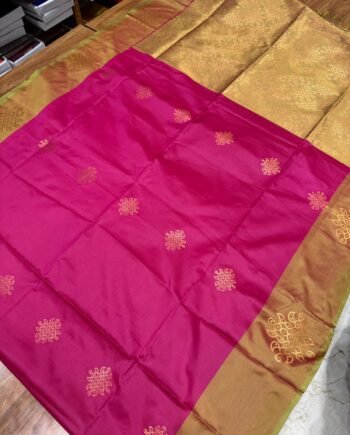 Kollam Semi Soft Silk Saree - 6