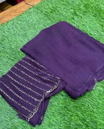 Rangoli Crush Saree with Sequence Blouse - 8