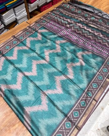 Pochampally Spun Cotton Saree - Offer Prices - 12