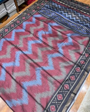 Pochampally Spun Cotton Saree - Offer Prices - 10