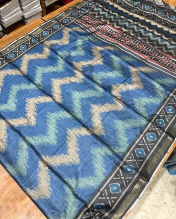 Pochampally Spun Cotton Saree - Offer Prices - 11