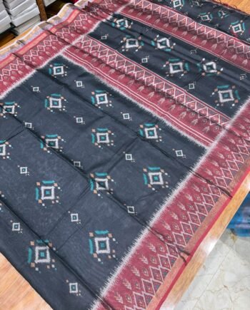 Pochampally Spun Cotton Saree - Offer Prices - 6
