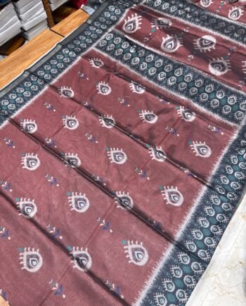 Pochampally Spun Cotton Saree - Offer Prices - 3