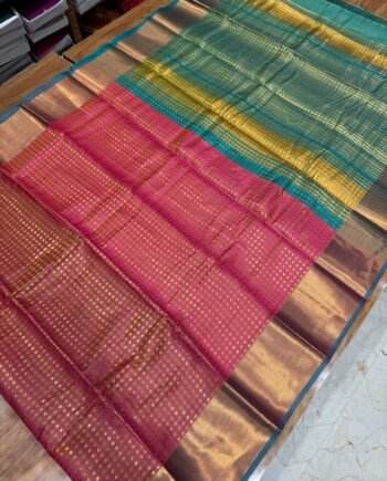 Semi Silk Saree - 1000 Butta Style - 6