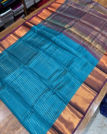 Semi Silk Saree - 1000 Butta Style - 4