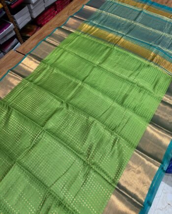 Semi Silk Saree - 1000 Butta Style - 3