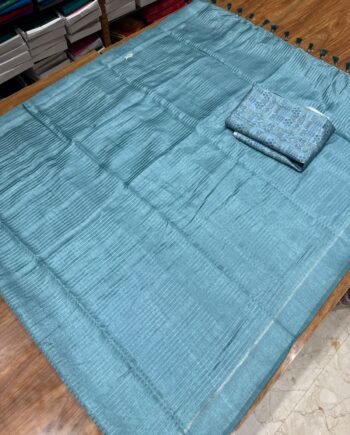Fancy Silk Cotton Saree with Fancy Blouse - 1