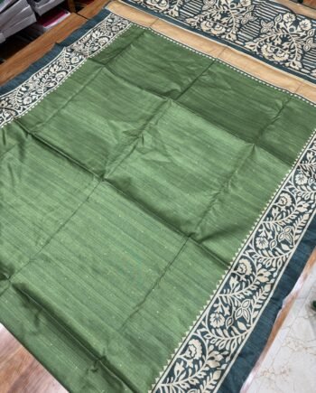 Allover Butta Printed Tussar Saree - Offer Price - 7