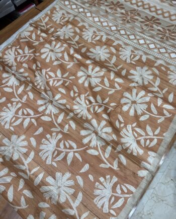Allover Butta Printed Tussar Saree - Offer Price - 2