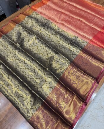 Varalakshmi One Gram Gold Saree - Offer Price - Colour Same Design May Vary - 1