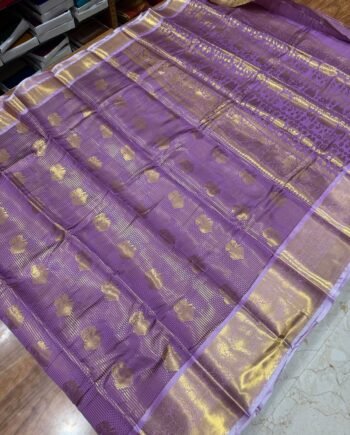 Semi Silk Saree with Allover Jacquard - Offer Prices - 8