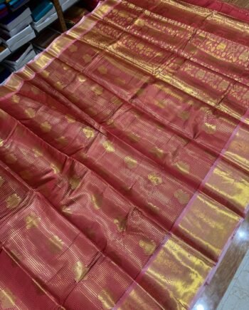 Semi Silk Saree with Allover Jacquard - Offer Prices - 4