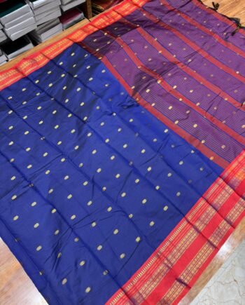 Korvai Semi Soft Silk Saree - KC12