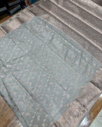 Bamboo Semi Silk Saree - Diwali Arrivals - 7
