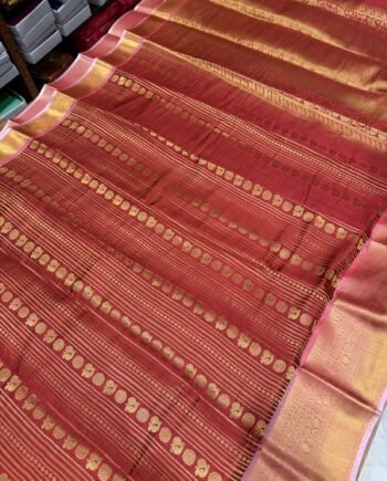Semi Silk Saree with Allover Jacquard - Offer Prices - 9