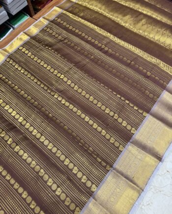 Semi Silk Saree with Allover Jacquard - Offer Prices - 4
