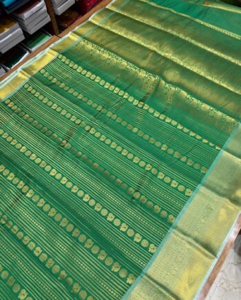 Semi Silk Saree with Allover Jacquard - Offer Prices - 3