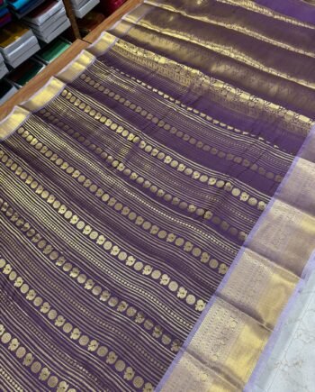 Semi Silk Saree with Allover Jacquard - Offer Prices - 2