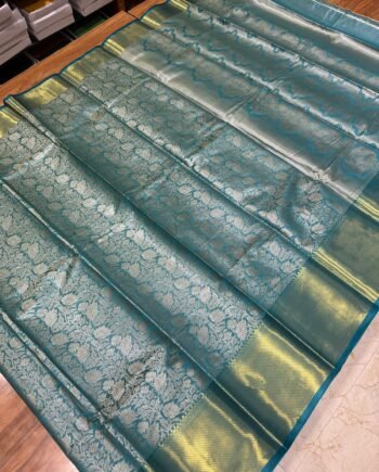 Ambani Inspired Soft Semi Silk Saree - 6
