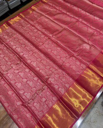 Ambani Inspired Soft Semi Silk Saree - 4