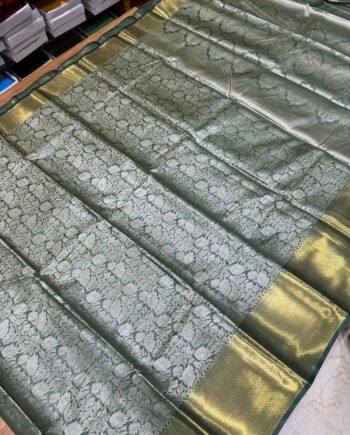 Ambani Inspired Soft Semi Silk Saree - 3