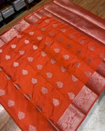 Tussar Semi Silk Saree - Premium Quality - 6