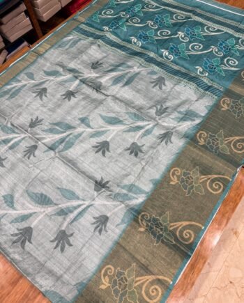 Pochampally Dupion Saree - 9