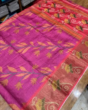 Pochampally Dupion Saree - 8