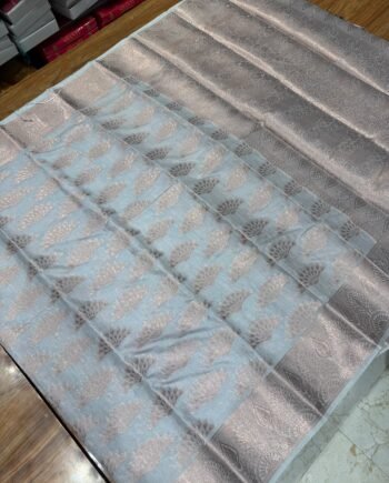 Bamboo Semi Silk Saree - Diwali Arrivals - 7