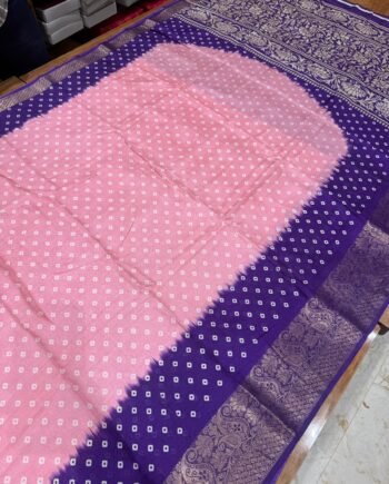 Bandhini Binny Semi Silk Saree - 2