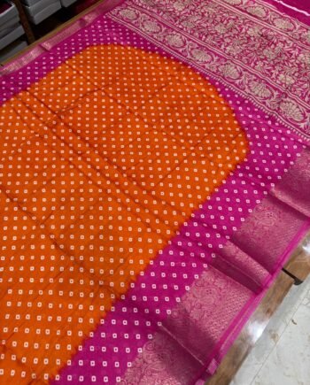 Bandhini Binny Semi Silk Saree - 3