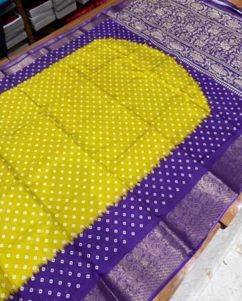 Bandhini Binny Semi Silk Saree - 1