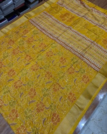 Allover Sequence Work in Georgette Saree - 5