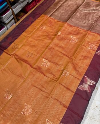 Vairaoosi Butterfly Semi Soft Silk Saree - Diwali Arrivals - 3