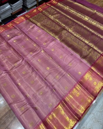 Vairaoosi Semi Soft Silk Saree with Zari Checks Border - Offer Price - 6