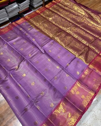 Vairaoosi Semi Soft Silk Saree with Zari Checks Border - Offer Price - 7